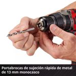 Taladro Percutor Inalámbrico Einhell TP-CD 18/70 Li-i BL - Solo - Sin Batería - Imagen 6