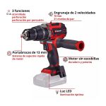 Taladro Percutor Inalámbrico Einhell TP-CD 18/70 Li-i BL - Solo - Sin Batería - Imagen 3
