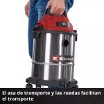 Aspiradora polvo y Agua Einhell TC-VC 1540 S - 900 Watts - Imagen 8