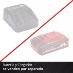 Hidrolavadora Inal. 36V Einhell HYPRESSO 36/105 - Sin Baterías - Imagen 8