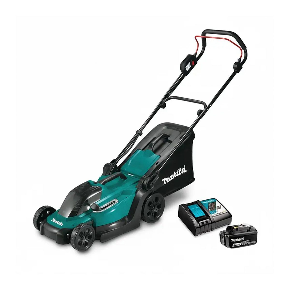 Kit Cortacésped Inalámbrica 13_ Makita DLM330RT Inc. Carg y 1 Bat 5ah 1 Kit Cortacésped Inalámbrica 13" Makita DLM330RT Inc. Carg y 1 Bat 5ah - Imagen 1