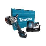 Kit Esmeril Angular Inal 4 1/2" 18V Makita DGA454RF Inc. Carg y 1 Bat 3ah