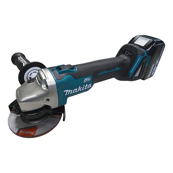 Kit Esmeril Angular Inal 4 1/2" 18V Makita DGA454RF Inc. Carg y 1 Bat 3ah - Imagen 2