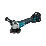 Kit Esmeril Angular Inal 4 1/2" 18V Makita DGA458RFE Inc. Carg y 2 Bat 3ah - Imagen 2