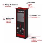 Medidor Laser 60 Mts. Einhell TC-LD 60 R - Imagen 2