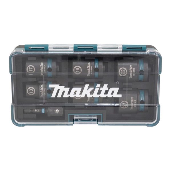 Set Dados de Impacto 1/2" 7 Pzs Makita E-16592 - Imagen 2