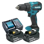 Kit Taladro Percutor Makita DHP490RFX2 - 2 Bat y Cargador