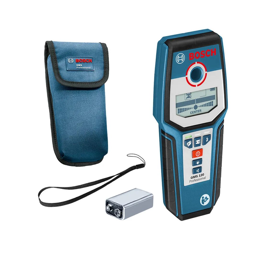 Detector de Materiales hasta 120 milímetros Bosch GMS 120 1 Detector de Materiales Bosch GMS 120 - Imagen 1