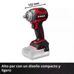 Llave de Impacto Einhell TP-CW 18/350-C Li BL - Sin Baterías - Imagen 4
