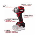 Llave de Impacto Einhell TP-CW 18/350-C Li BL - Sin Baterías - Imagen 8