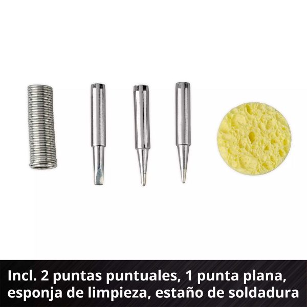 Soldador electronico Inal. Einhell TE-SI 18/480 Li E - Sin Baterías - Imagen 8