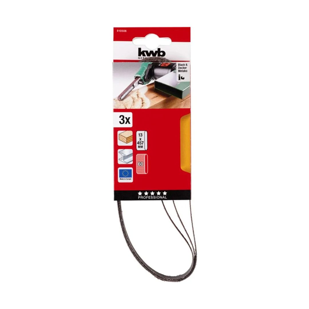 Set 3 Lijas Abrasivas 13x457mm Grano 100 Para Einhell Te-bf Marron 1 Set 3 Lijas Abrasivas 13X457MM Grano 100 para Einhell TE-BF 18 - Imagen 1