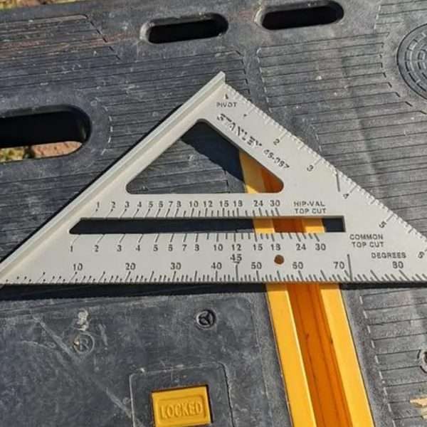 Escuadra Carpintero De Aluminio 177mm Stanley 46-067 - Imagen 4
