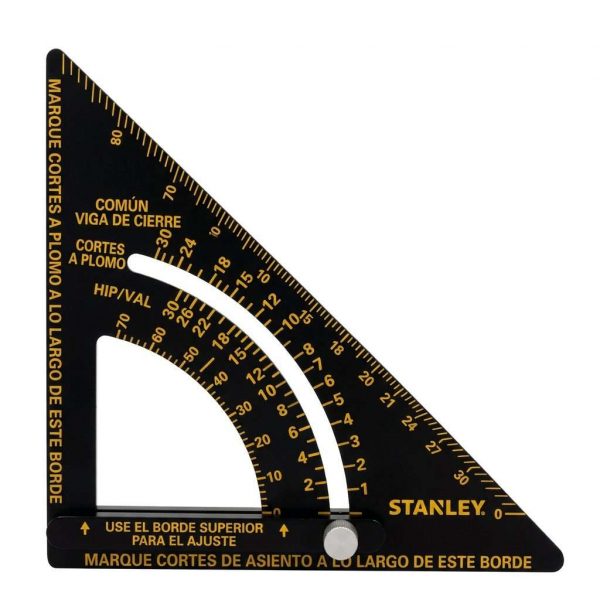 Escuadra Carpintero Preimum Aluminio 177mm Stanley 46-071 - Imagen 3