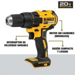 Kit Taladro Atornillador Inal 13mm 20V MAX Dewalt DCD7771D2-B2 - Imagen 6
