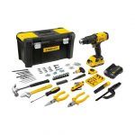 Kit Taladro Percutor Stanley SCD712D1H-B2 + Acc. y Herr. Manuales