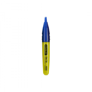 Mini Marcador Azul Permanente Punta Fina Stanley 1-47-329A