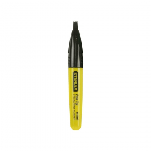 Mini Marcador Negro Permanente Punta Fina Stanley 1-47-329N