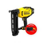 Clavadora Stanley 20V Calibre 16 SCN616-B2 - Sin Batería + Atornillador de Regalo