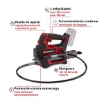 Engrasadora Inal. Einhell TP-GR 18/690 Li - Sin Baterías - Imagen 3