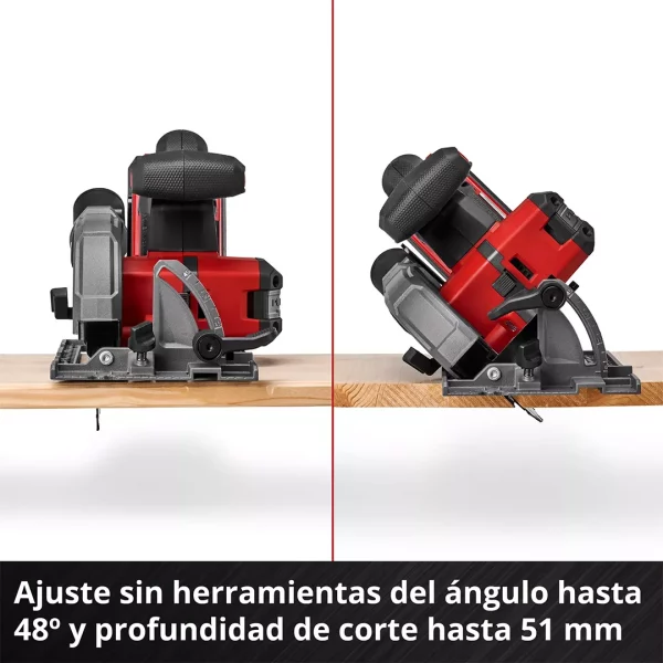 Sierra Circular Inal. Einhell TP-CS 18/136-C Li BL - Sin Baterías - Imagen 5