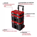 Torre almacenamiento E-case Einhell Sellada C/ agua y polvo - Imagen 7
