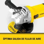 Esmeril Angular 4-1/2 900w Stanley STGS9115 - Imagen 3