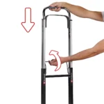 Carro de carga Einhell 90 Kg - Tipo Llegua - anti vibr. - Imagen 4