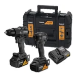 Kit Mclaren Taladro + Atornillador 20V XR + 2B +TSTAK Dewalt