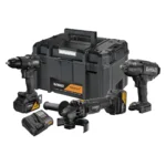 Kit Mclaren Taladro + Esmeril + LLave Imp 20V XR + 2B Dewalt