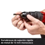Taladro Percutor inalámbrico TE-CD 18/2 Li-i + 64 Acc +(2x2,0 Ah) - Imagen 5